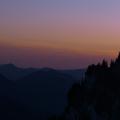 Eine Kapelle am Rande der Nacht - Wendelsteinkircherl in der Dämmerung, Bayerische Alpen