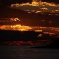 Through the Gap - Sunrays Breaking Over the Sea