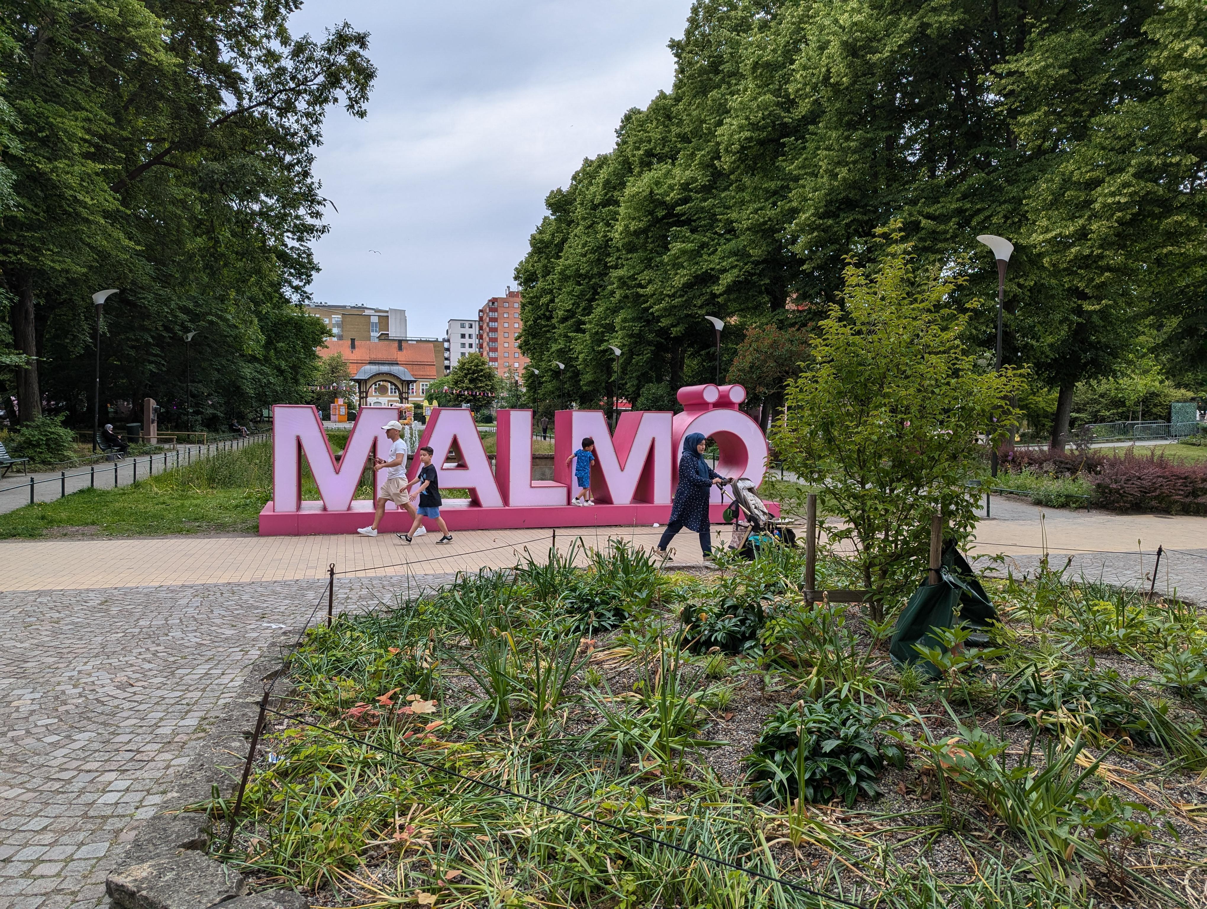 Malmö bokstäver i Malmö